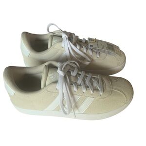 NWT Adidas VL Court 3.0 Alumina/Cloud White Big Kids US 5